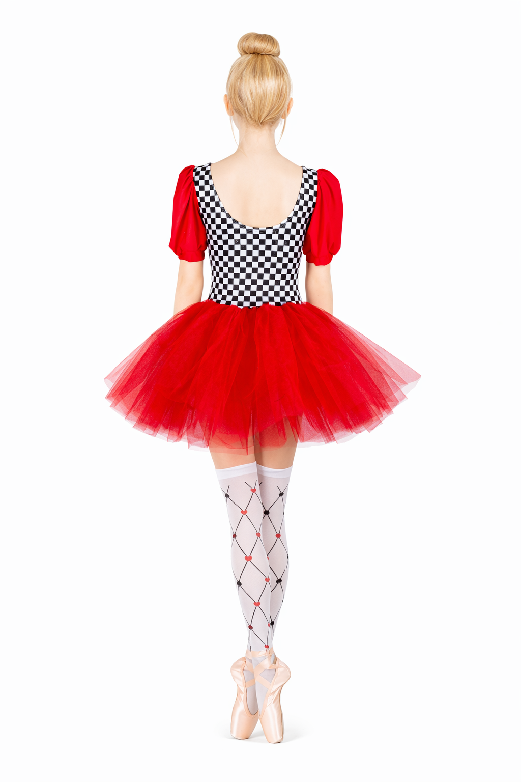 BODY CARTA DA GIOCO ROSSO DONNA